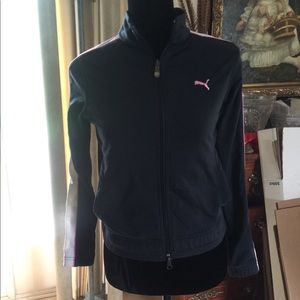 Puma zip up track jacket